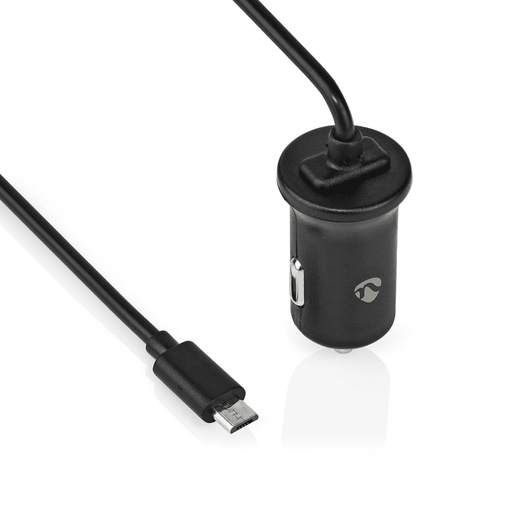 Autolader 12 W 1x 2.4 A Outputs: 1 Micro-USB 1.00 m Single Voltage Output