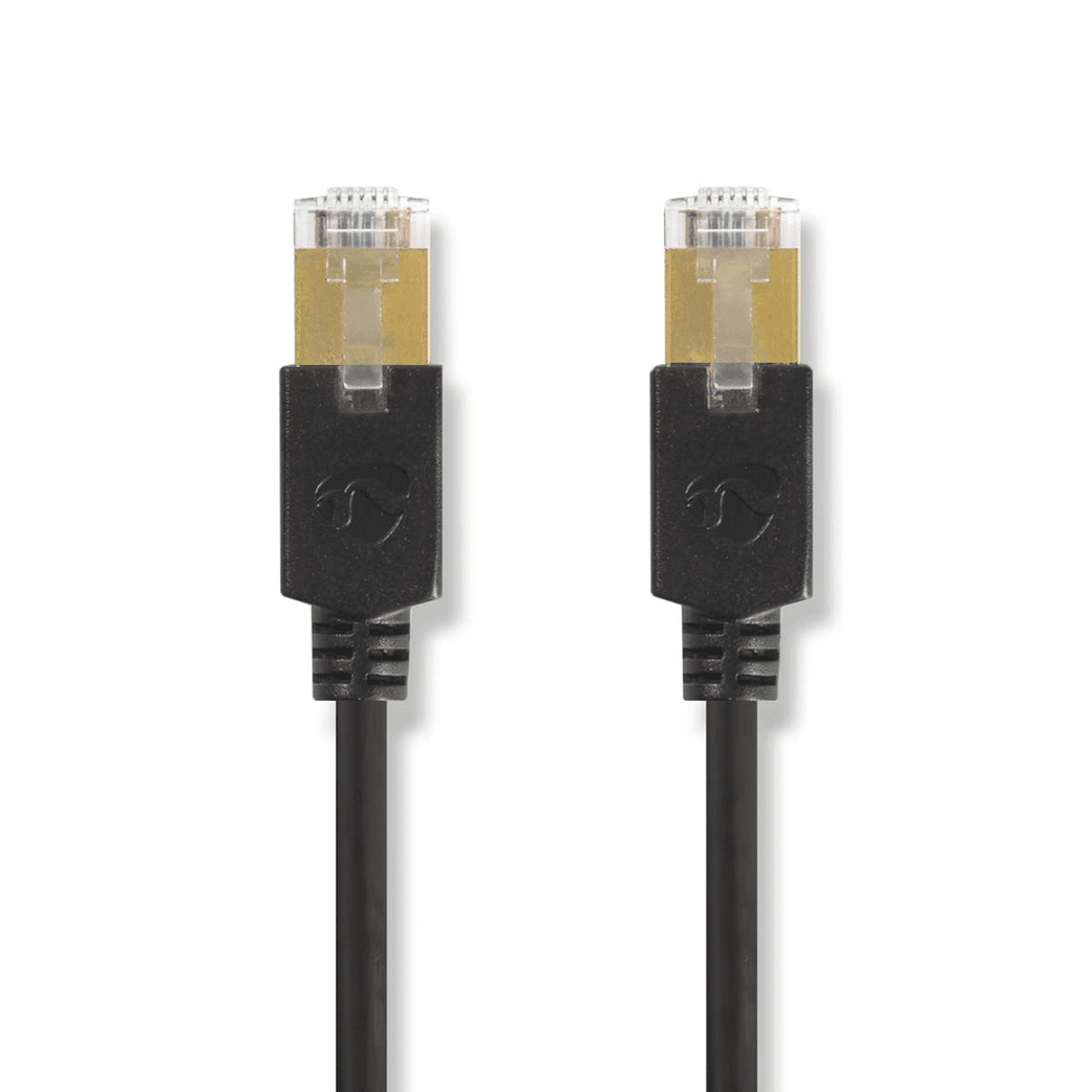 CAT6 Netwerkkabel RJ45 Male RJ45 Male F/UTP 20.0 m Rond LSZH / PVC Antraciet Window Box