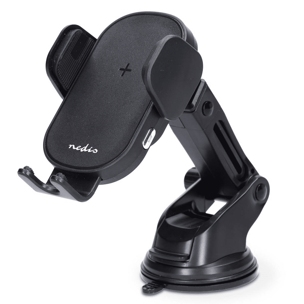 Draadloze Autolader 7.5 / 10 / 15 W 1.5 / 1.67 / 2 A 1.00 m FOD / Overstroom / Oververhittingsbescherming / Overvoltage USB Type-C Inclusief kabel