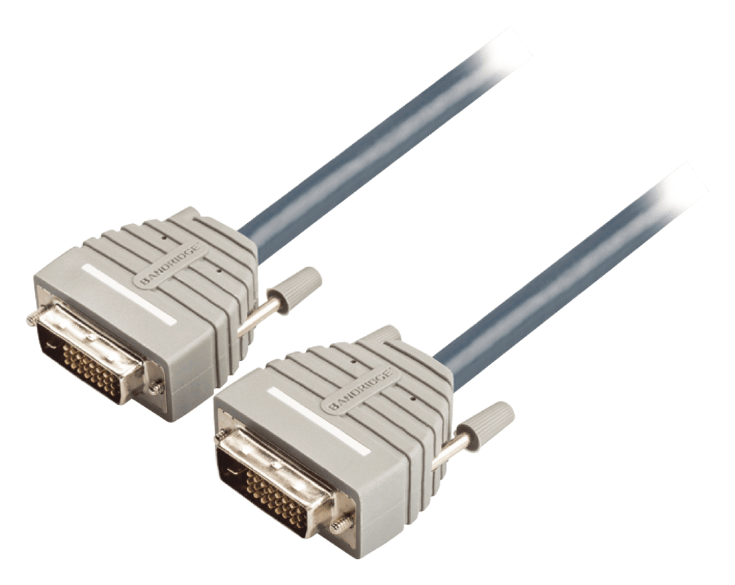 DVI Kabel DVI-D 24+1-Pins Male - DVI-D 24+1-Pins Male 2.00 m Blauw