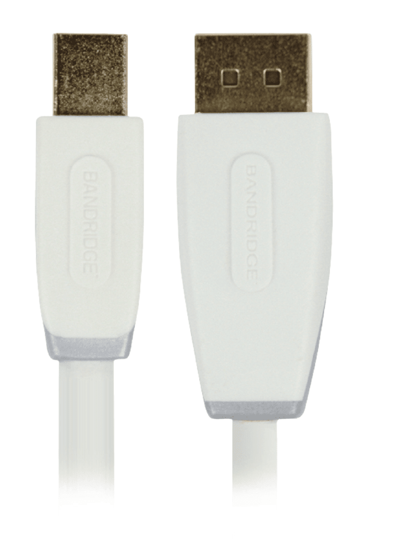 Mini DisplayPort Kabel Mini-DisplayPort Male - DisplayPort Male 1.00 m Wit
