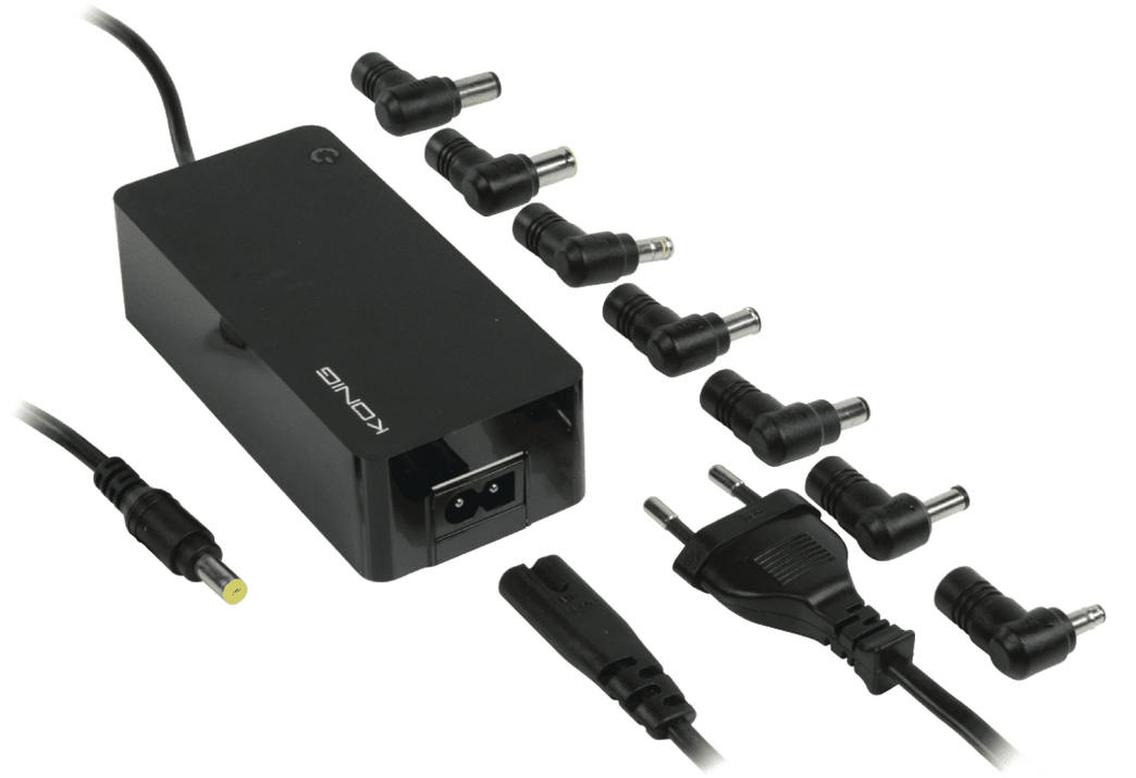 Notebookadapter 15 / 16 / 19.5 VDC 90 W