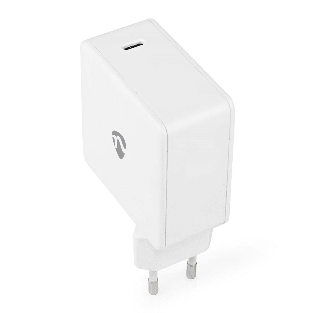 Oplader 100 W GaN Snellaad functie 3.0 / 5.0 A Outputs: 1 USB-C Automatische Voltage Selectie