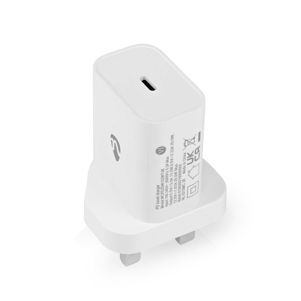 Oplader 20 W Snellaad functie 1.67 / 2.22 / 3.0 A Outputs: 1 USB-C Automatische Voltage Selectie