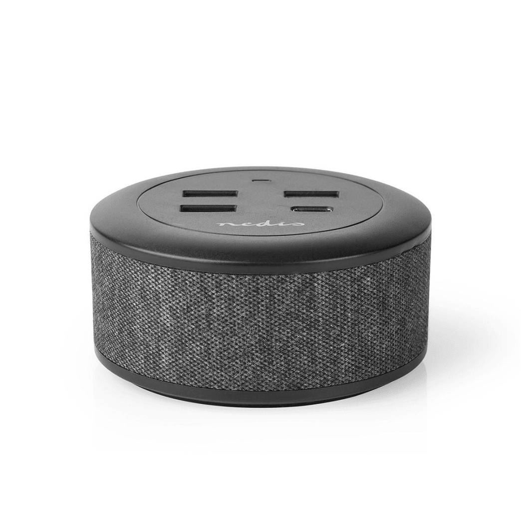 Oplader Snellaad functie PD2.0 18W 1x 3,0 A / 3x 2,1 A Outputs: 4 USB-C / 3x USB-A Geen Kabel Inbegrepen 30 W Automatische voltage selectie