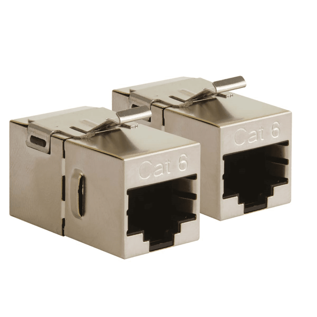 RJ45 koppelstuk CAT6- 2 stuks