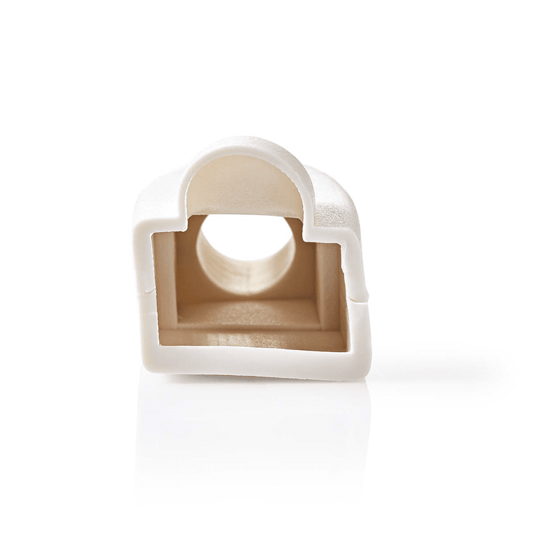 Trekontlasting RJ45 PVC Wit Doos 10 Stuks