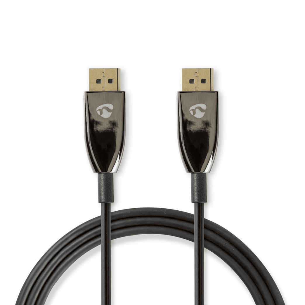 Actieve Optische DisplayPort-Kabel DisplayPort 1.4 DisplayPort Male DisplayPort Male 32.4 Gbps 15.0 m Rond PVC Zwart Gift Box