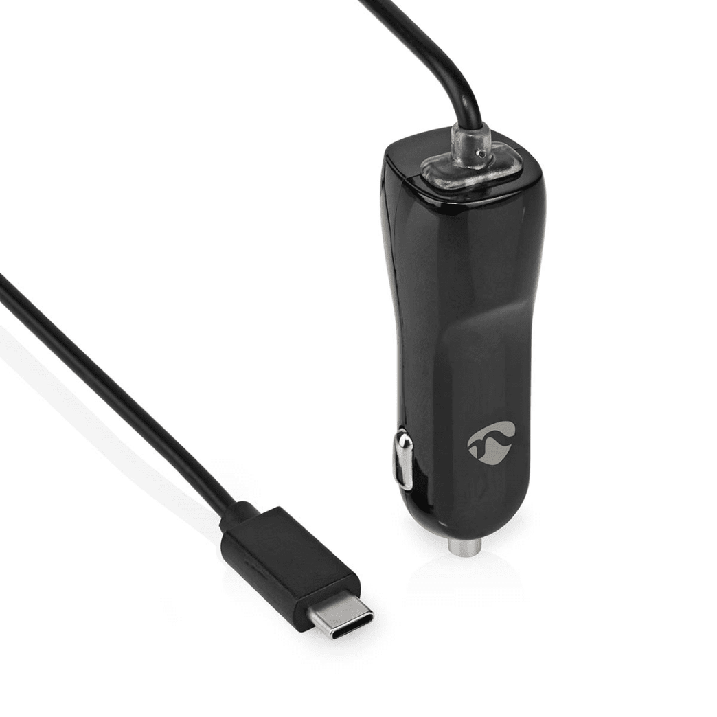 Autolader 18 W 1x 3.0 A Outputs: 1 USB-C Kabel 1.00 m Single Voltage Output