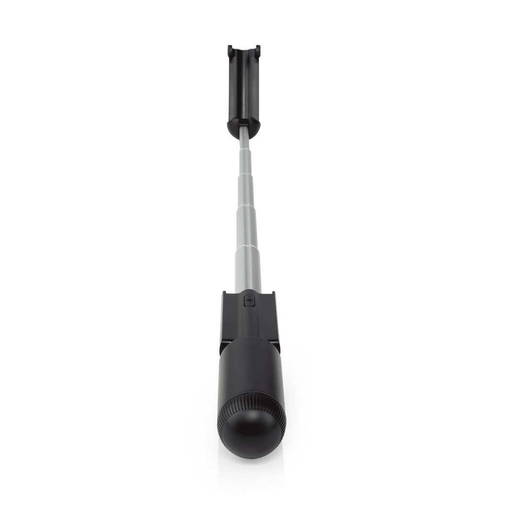 Bluetooth Selfie Stick Bluetooth-versie: 4.2 Maximale schermgrootte: 3.54 " Gevouwen lengte: 15 cm Uitgevouwen lengte: 480 mm Maximaal draagvermogen: 400 g Batterij Gevoed
