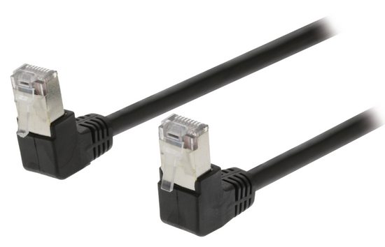 CAT5e SF/UTP Netwerkkabel RJ45 8/8 Male - RJ45 8/8 Male 3.00 m Zwart