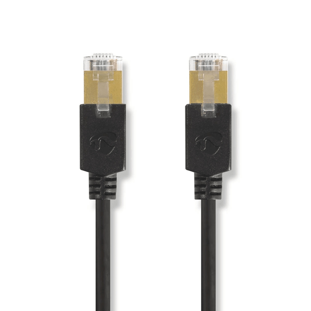 CAT6 Netwerkkabel RJ45 Male RJ45 Male F/UTP 20.0 m Rond LSZH / PVC Antraciet Window Box