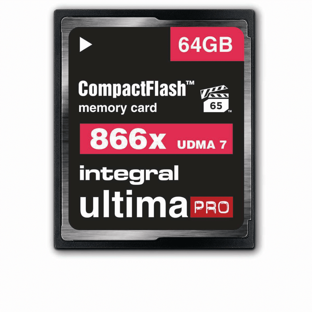 Compact Flash UltimaPro 866X 64GB Geheugenkaart