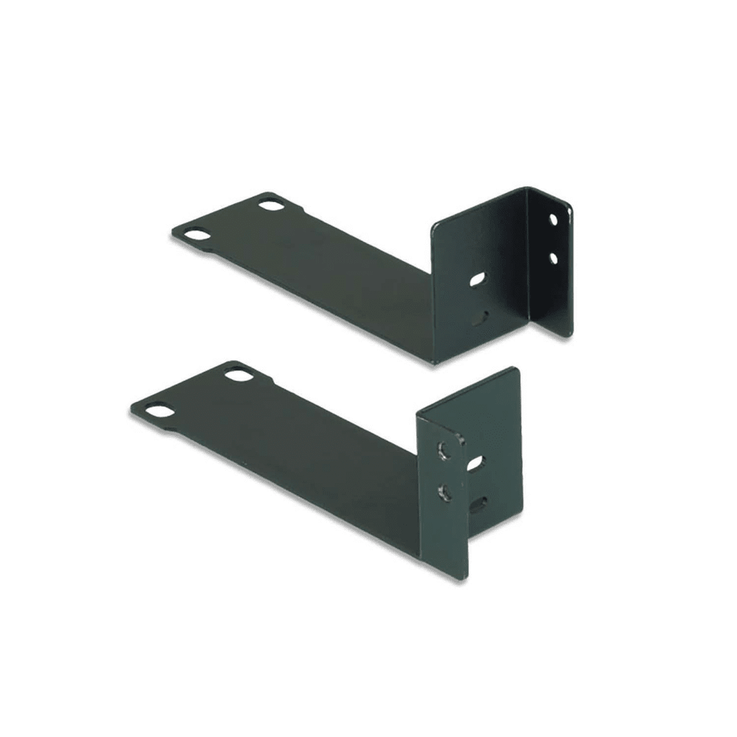 Enkel Rek Mounting Kit KVM-Extender Zwart