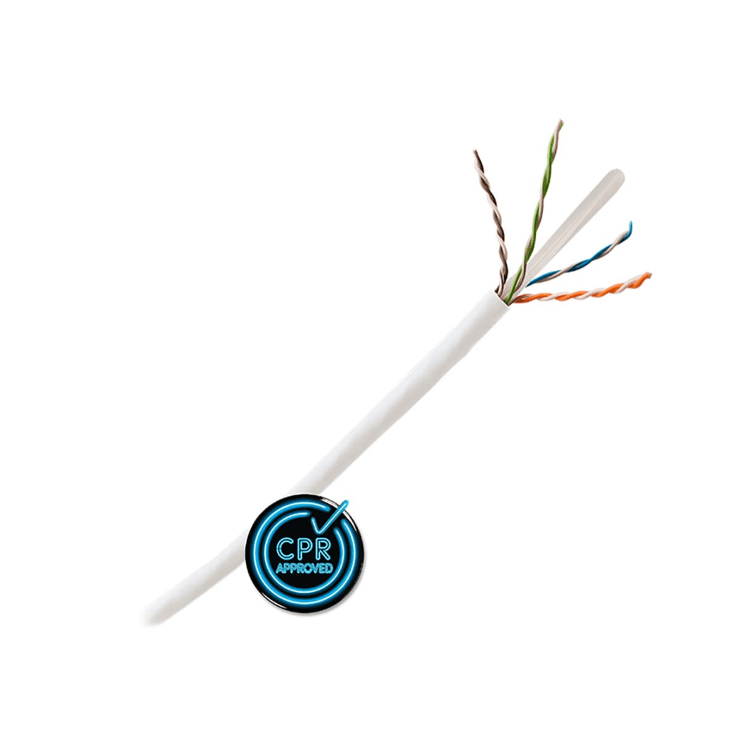 INKA CAT6 F Cca 500 m witte CAT6 F/UTP kabel voor binnen