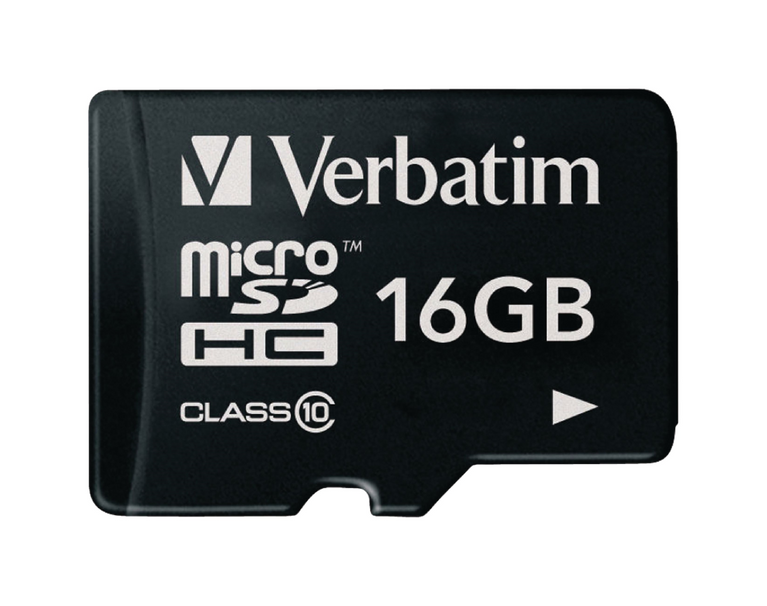 microSDHC Geheugenkaart Klasse 10 16 GB