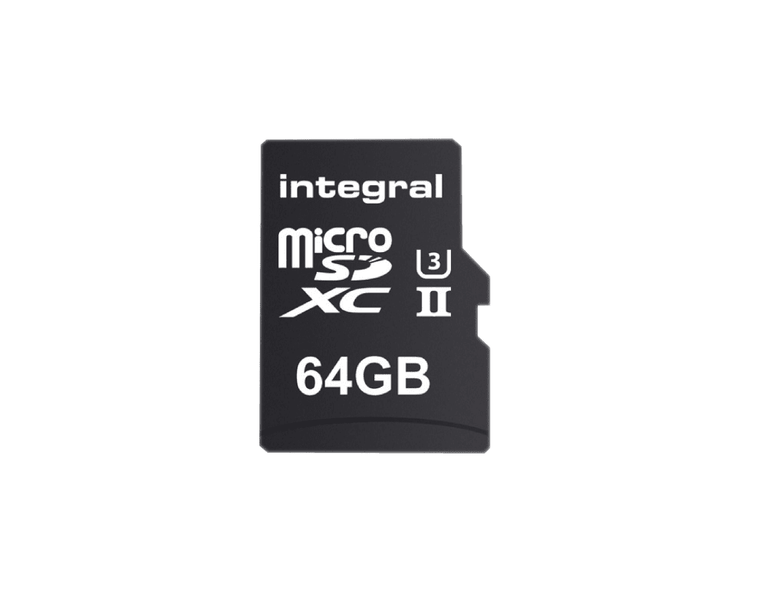 microSDXC Geheugenkaart Klasse 10 / UHS-II / U3 64 GB