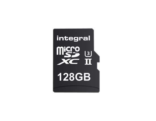 microSDXC Geheugenkaart UHS-I / UHS-II 128 GB
