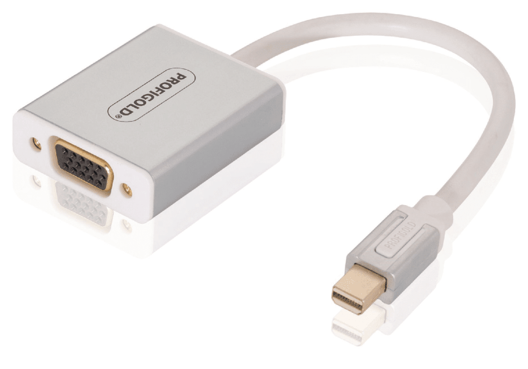 Mini DisplayPort Kabel Mini-DisplayPort Male - VGA Female 15-Pins 0.20 m Wit