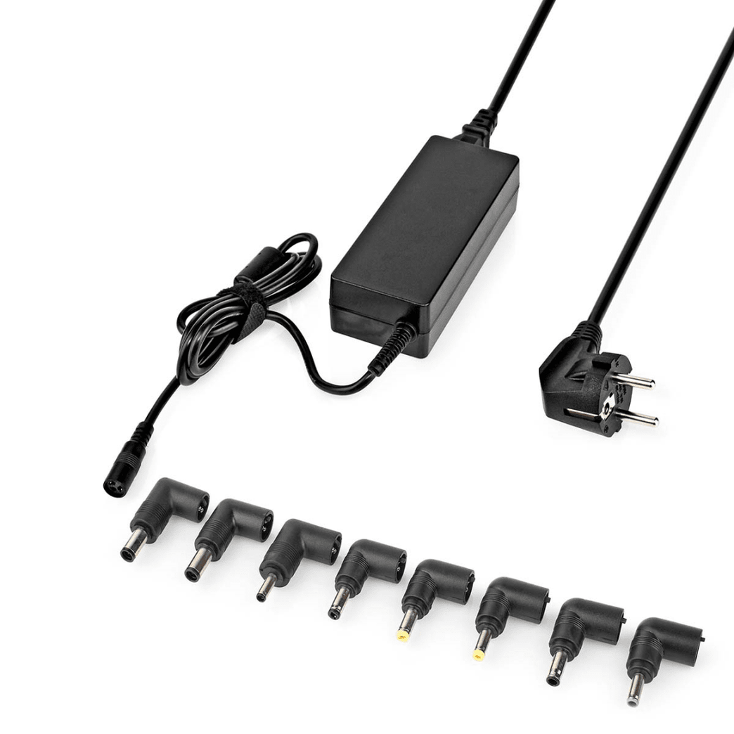 Notebook-Adapter 65 W 15 / 16 / 19 / 19.5 / 20 V DC 4.0 A Type-F CEE 7/7