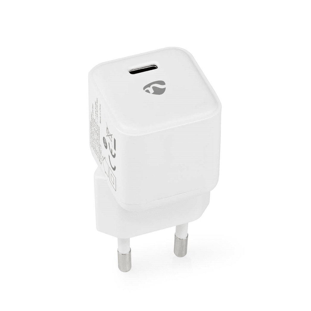 Oplader 30 W Snellaad functie 1.5 / 2.0 / 2.5 / 3.0 A Outputs: 1 USB-C Automatische Voltage Selectie