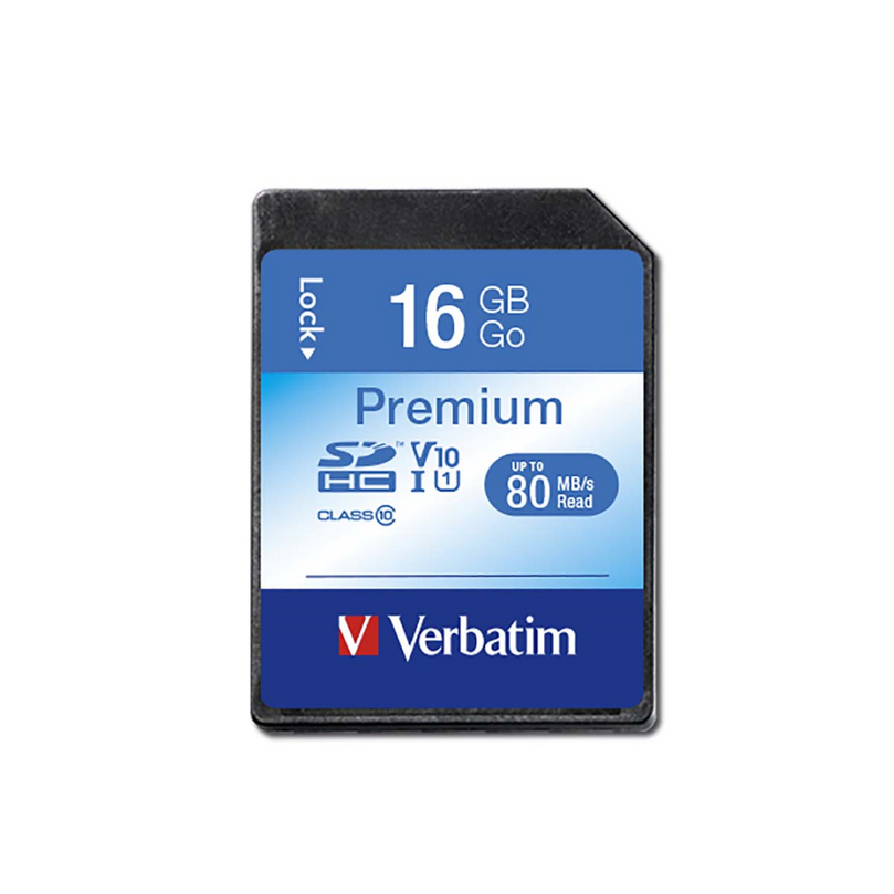 Premium U1 SDHC Geheugenkaart Klasse 10 16GB