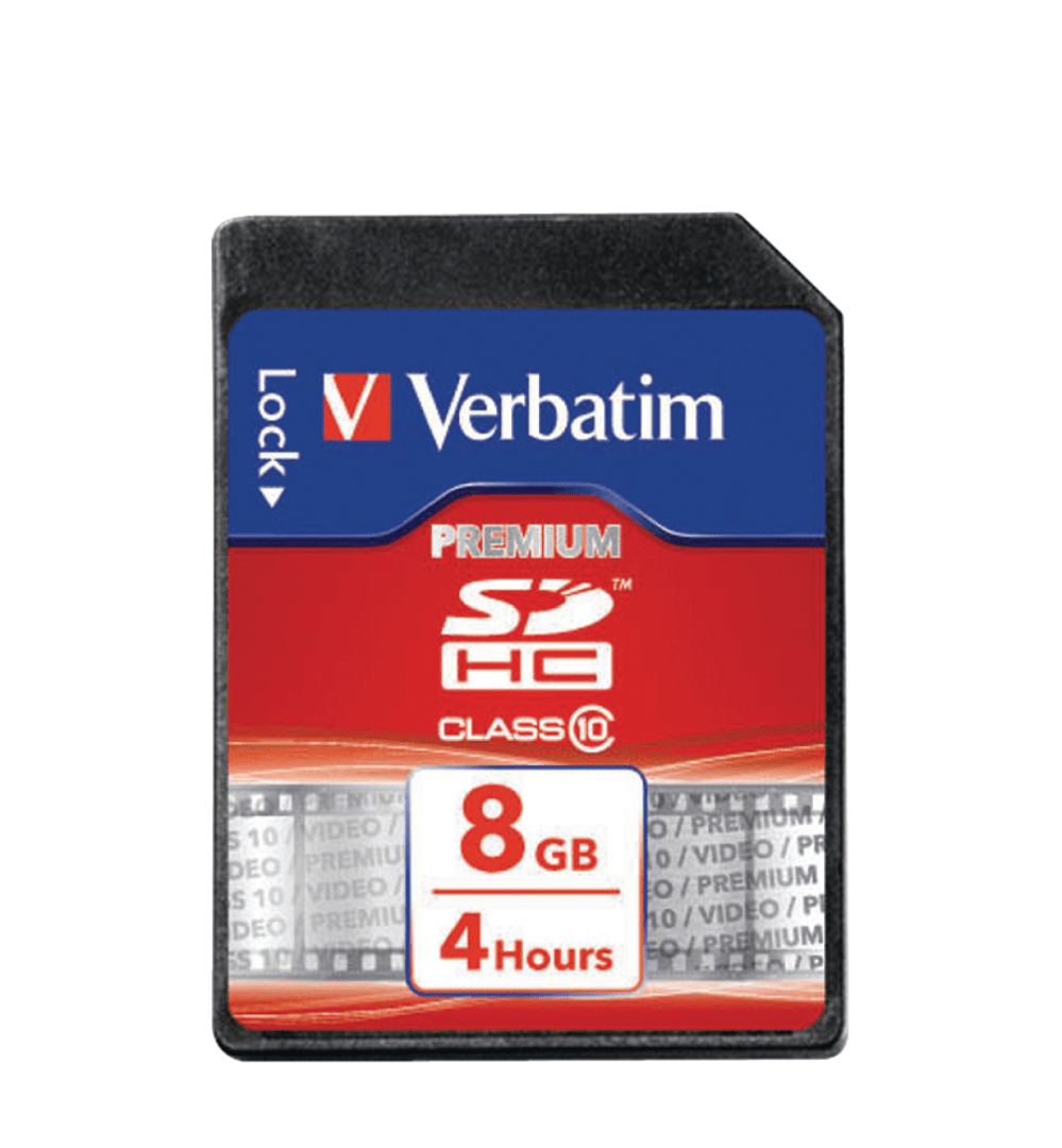 SDHC Geheugenkaart Klasse 10 8 GB