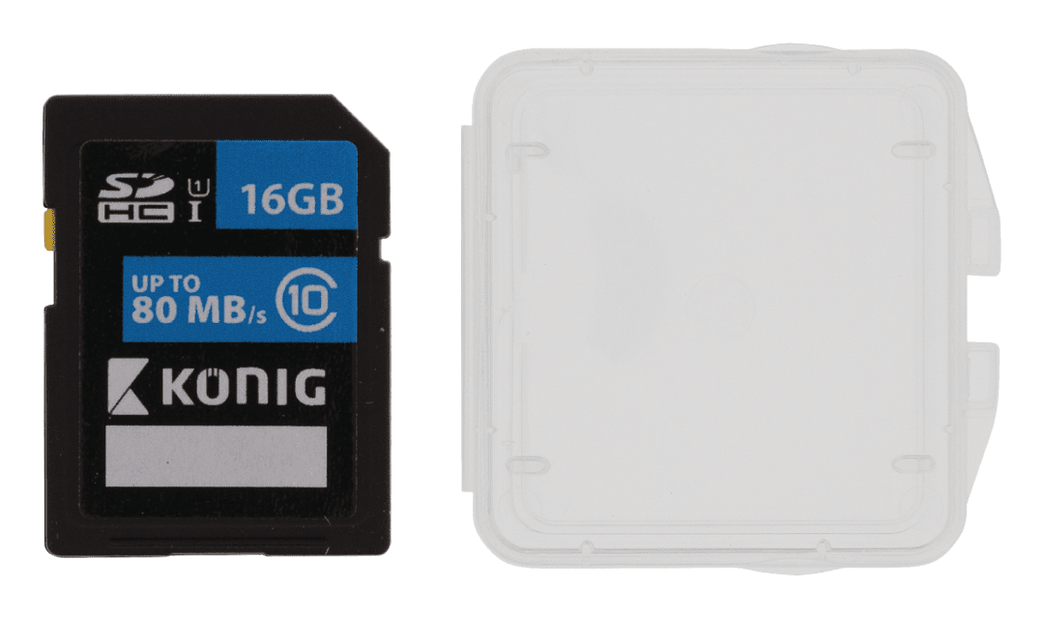 SDHC Geheugenkaart Klasse UHS-I 16 GB