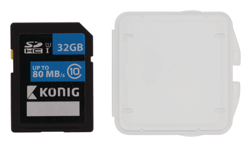 SDHC Geheugenkaart Klasse UHS-I 32 GB