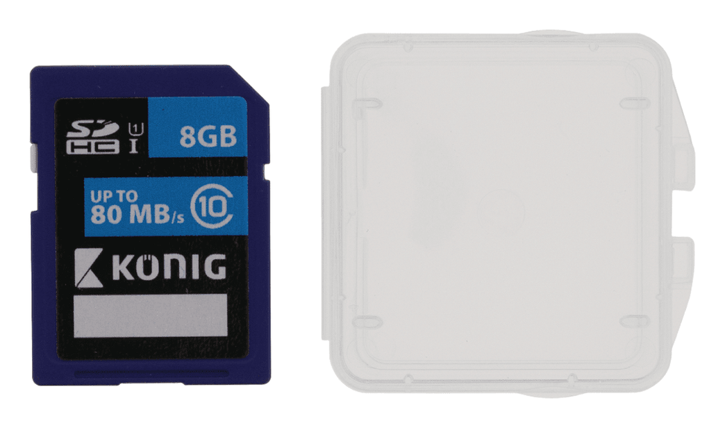 SDHC Geheugenkaart Klasse UHS-I 8 GB